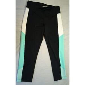 🫐  EXPCORE PERFORMANCE WOMENS ATHLETIC PULL ON YOGA CAPRIS PANTS SIZE S  🫐